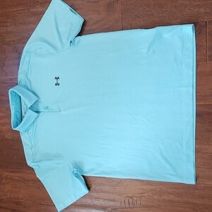Under Armour loose fit heat gear short sleeve polo shirt